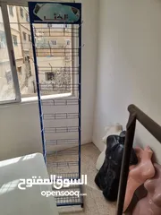  2 ستاند ماليكان طاولة طي عدة محل