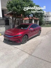  1 BYD Han 2023  بي واي دي هان بطاريه  72Kw تقطع ب الشحنه الواحده 605km