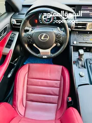  9 LEXUS IS350 - 2016 , نظيف جداً