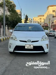  7 تويوتا بريوس 2013 كلين تايتل بطارية مركزيه بوضع الشركه