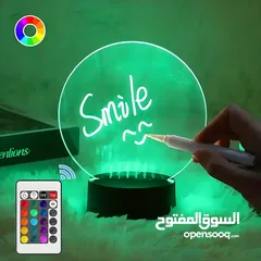  14 لوحة مضيئه لكتابه الملاحظات والاهداءات  A luminous board for writing notes and dedications