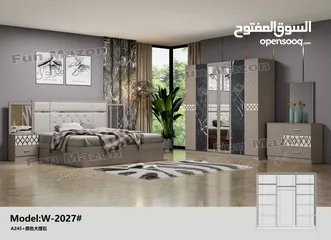  7 Latest modern design 2024 bedroom set