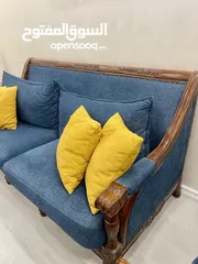  3 طقم كنبات مع طاولات