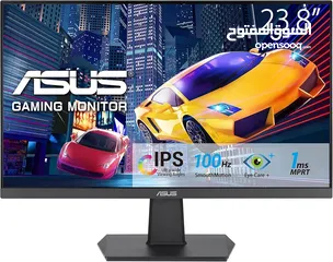  2 شاشة كمبيوتر للالعاب والتصميم من asus جديدة 100hz