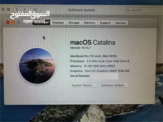  7 Macbook Pro 13-inch Mid 2012