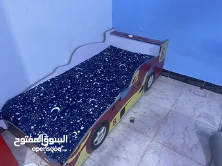  2 سرير اطفال نضيف ماركه مستعمل قليل