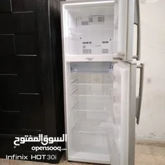  1 ثلاجة شارب 18 قدم و غسالة فينستل نخب للببع