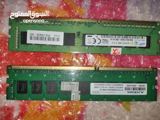  2 رامات كمبيوتر 8GB DDR3