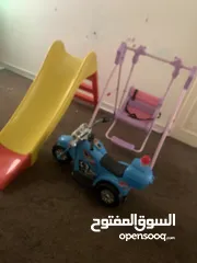  1 مرجيحه وسحسيله 3 درجات ودراجه شحن للبيع