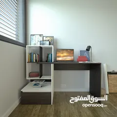  14 طاولات مكتب مودرن مميزة شامل التوصيل مكتب دراسة طاولات كمبيوتر طاولات جيمنج