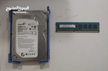  1 هاردسك 500GB مع 4GB رام للكمبيوتر الحالة جديدة