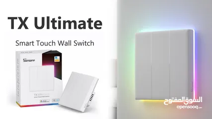  6 SONOFF T5 WiFi Smart Touch Wall Switch Voice Remote Control via Alexa Google Home