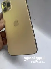  1 iPhone 11 Pro لون ذهبي مساحة 64 جيجا  للبيع بطارية 68 الجهاز مش مفتوح ولا مغيرله اشي Face ID شغال