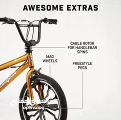  12 دراجة Mongoose Rebel BMX – خليك نجم الحارة متوفرة الآن لدى Island Toys