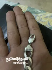  5 اسوارة كارتير فضة اصلي بحالة الجديدة