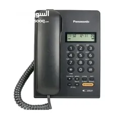  3 تلفون ارضي سلكي بناسونك صناعة ماليزيا Panasonic KXT7705SX Corded Landline Phone