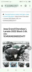  1 jeep L laredo 2022