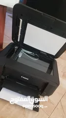  5 طابعة canon ملونة مع سكانر وفاكس ومعبالها حبر بس 130 شيقل