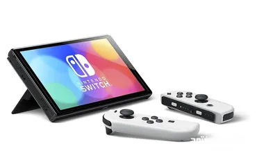  4 Nintendo Switch (OLED Model) - White Joy Con