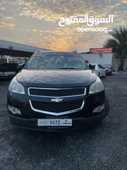  1 Chevrolet traverse GCC Full option 2010 7 seater