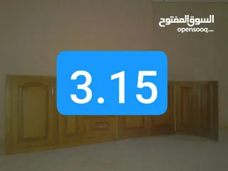  1 دولاب مطبخ خشبى ( سفلى )مستعمل للبيع