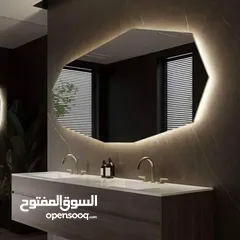  9 12 دينار مرايا مغاسل مضيئه  عرض حتى نفاذ الكمية  موقعنا عمان القويسمة