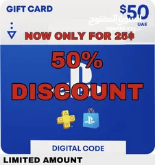  2 Ps store 50$ 80AED