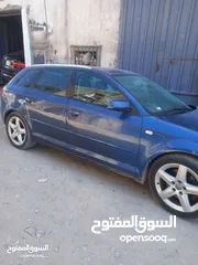  2 أودي A3 محرك 20 fsi توربو (Gti) السياره تبي محرك او خدمة محرك