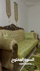  1 طقم كنب مستعمل بحاله ممتازة