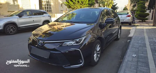  1 كورولا هايبرد وارد الوكالة 2019 أعلى صنف مالك واحد