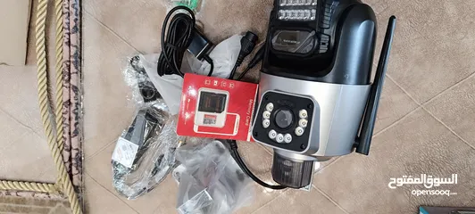  4 كميرا مراقبة امنية مطرية