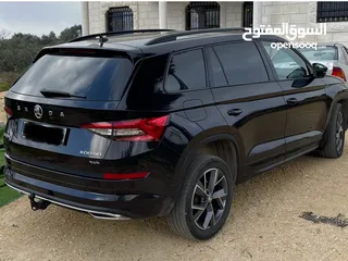  1 سكودا كودياك سبورت لاين ترخيص 2019 4*4 للبدل او البيع كاش