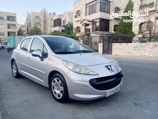  1 بيجو 206جيراوتوماتيك موديل 2011 فحص كامل قاطعه مسافه 110الف فقط