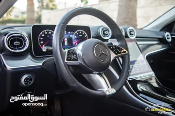  13 Mercedes C200 2022    السيارة مميزة جدا و قطعت مسافة 7000 كم فقط