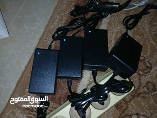  10 كاميرات مراقبة 2 ميجا مستعمل وحالة ممتازه ويوجد كاميرا بالكرتونه ومحولات بالكرتونه شغالات عالفحص