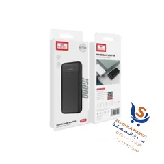  1 Earldom Wired Power Bank, 10000 mAh, 3 Port, Black - ET-PB54