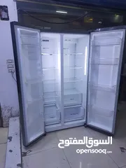  4 ثلاجة ال جي. ستيلنس بابين مكفول