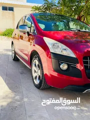  3 بيجو 3008 لون احمر كلها شركه