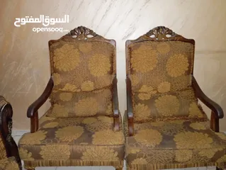  3 كنب 9مقاعد خشب زان للبيع بسعر 50
