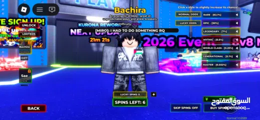  8 حساب روبلوكس قوي والدليل موحود بالصور الحساب مشحون فيه اكثر من 15 الف بس مثروفه بلمابات السعر بل وصف