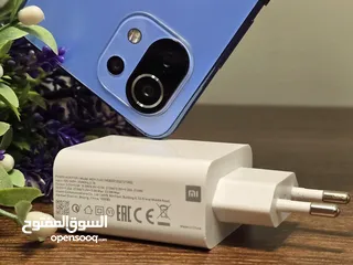  6 متوفر جهاز Xiaomi Mi 11 Lite بكرتونته مع كافة أغراضه مع هدية Air pods جديد