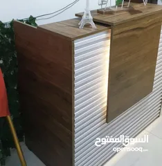  1 مكتب استقبال غير مستعمل نهائيا