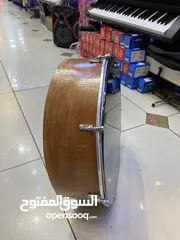  4 دف كاتم طار خشب عريض