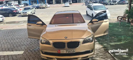  10 Bmw individual edition 750li 2010 219000km بداعي السفر Due of travel