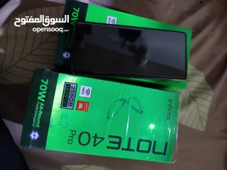  3 انفنكس نوت 40 برو النقال استخدام اسبوعين حتى غراضه ما فاتحهم