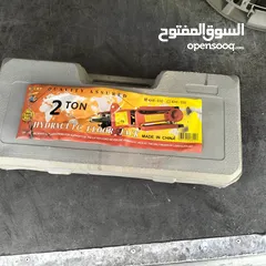  2 كريك رفع سياره لتبديل التواير جديد زيرو