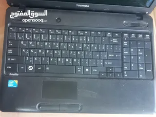  2 لابتوب توشبا LSJULG معالج اي 3  ورام 4 جيجا LAPTOP TOSHIBA CPU I3 -4GB USED