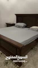  1 غرفة نوم مع مرتبة