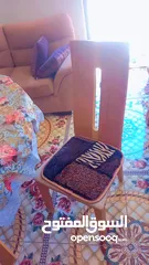  6 طاوله سفره خشب زان للبيع