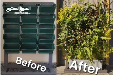  8 الحدائق العامودية.